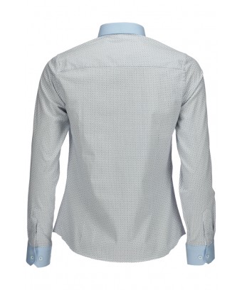 REPABLO dámská košile bílá s jemným vzorem